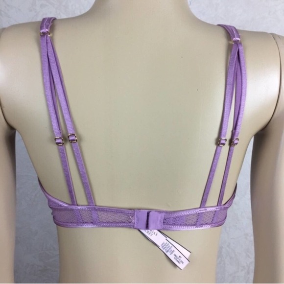 Victoria’s Secret Purple Mesh Bra - Picture 3 of 3
